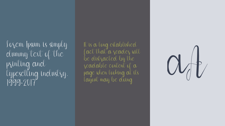 Family Of Beautiful Font