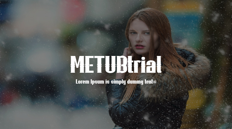 METUBtrial Font