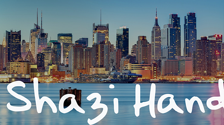 Shazi Hand Font