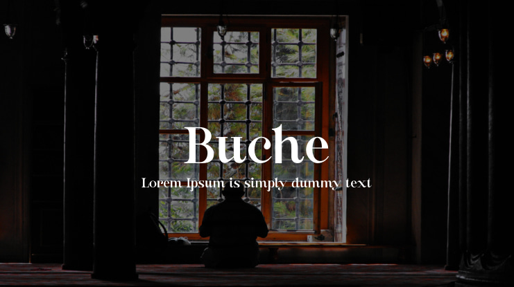 Buche Font