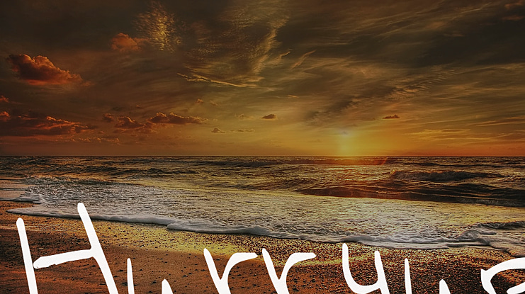 Hurry Up Hurry Up Font