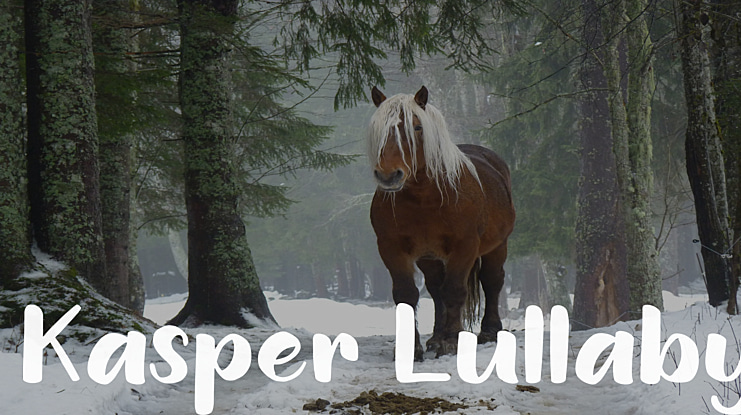 Kasper Lullaby Font