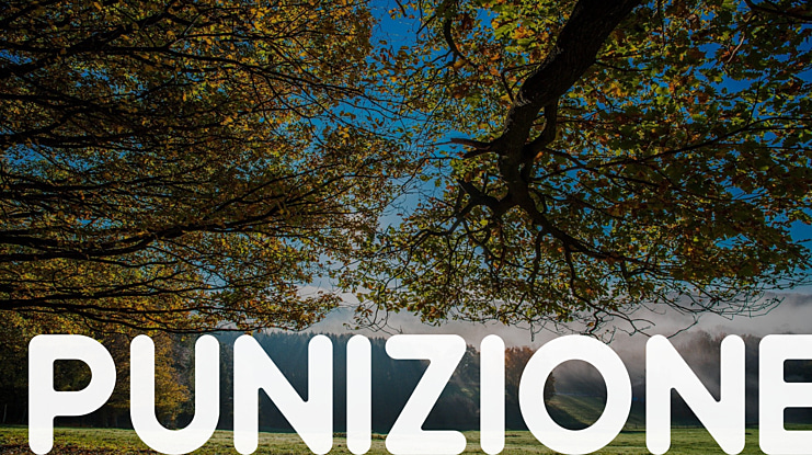 Punizione Font Family