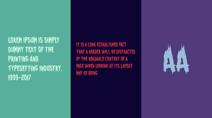 Sinister Sunday Font