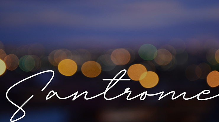 Santrome Font