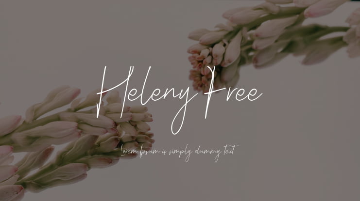 Heleny Free Font