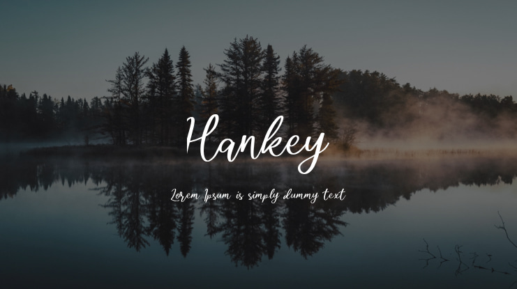 Hankey Font