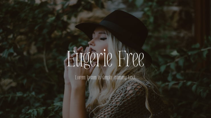 Eugerie Free Font Family