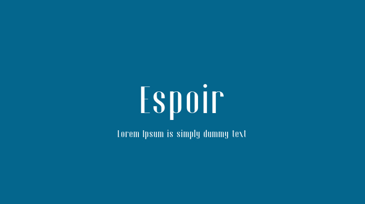 Espoir Font