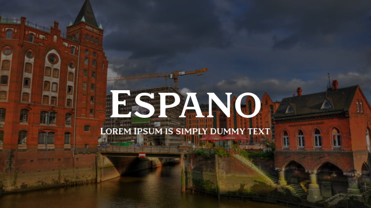 Espano Font