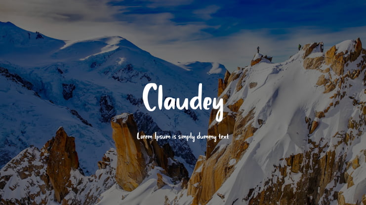 Claudey Font