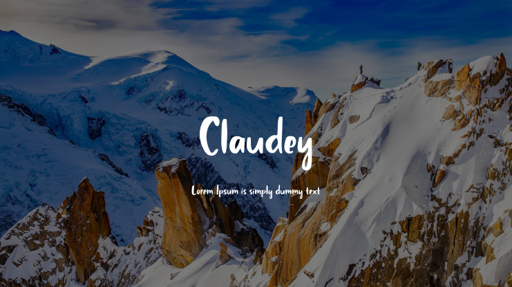 Claudey Font