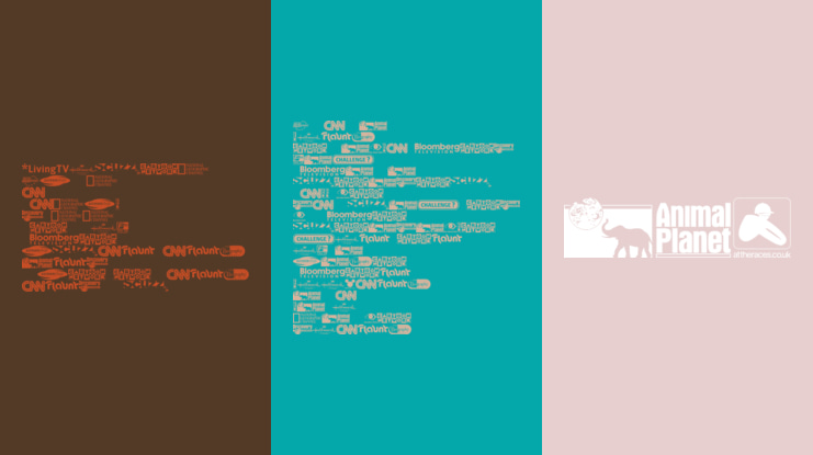 UK Digital TV Channel Logos Font