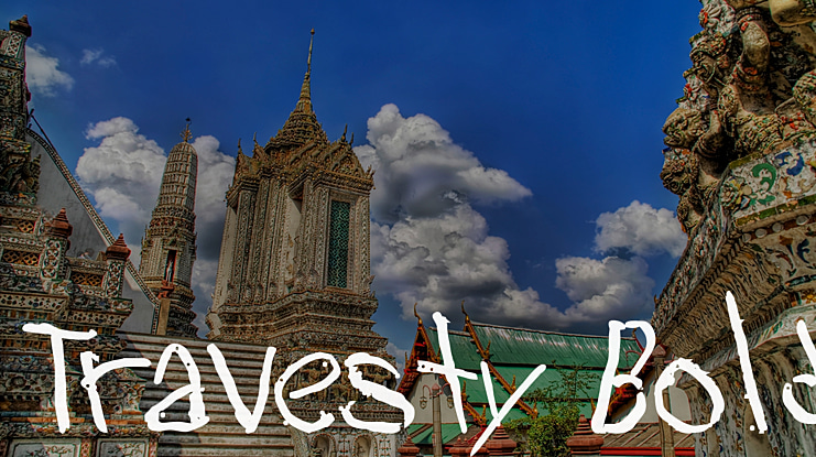 Travesty Font Family