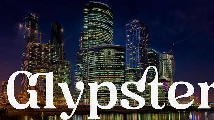 Glypster Font