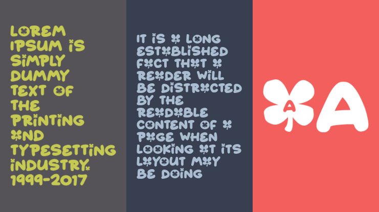 Fairy Clovers Font Family