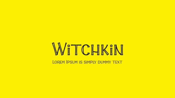 Witchkin Font