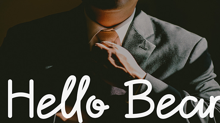 Hello Bear Font