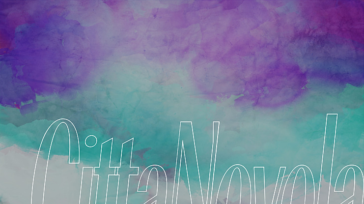 CittaNovela Font Family