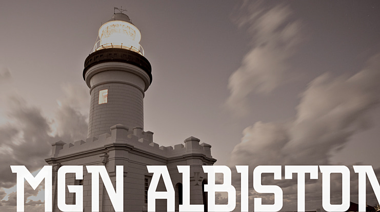 MGN Albiston Font Family