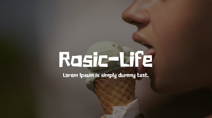 Rasic-Life Font