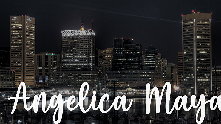 Angelica Maya Font