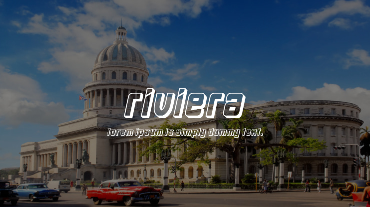 Riviera Font Family