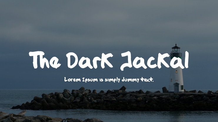 The Dark Jackal Font