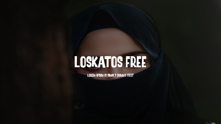 Loskatos Free Font