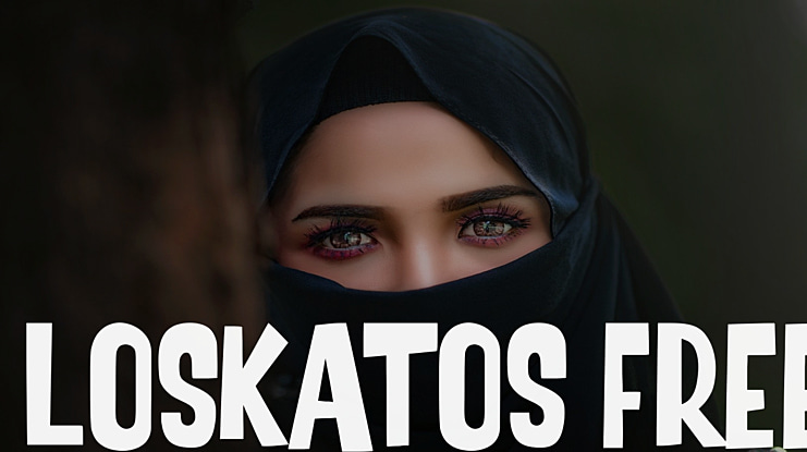 Loskatos Free Font