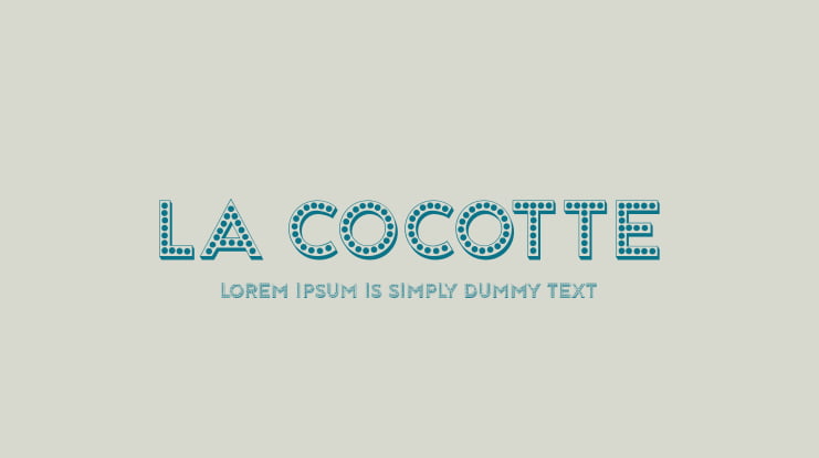 La Cocotte Font