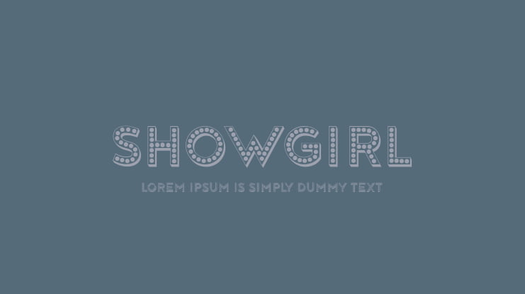 Showgirl Font