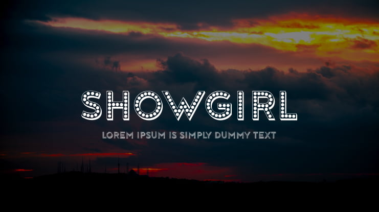 Showgirl Font