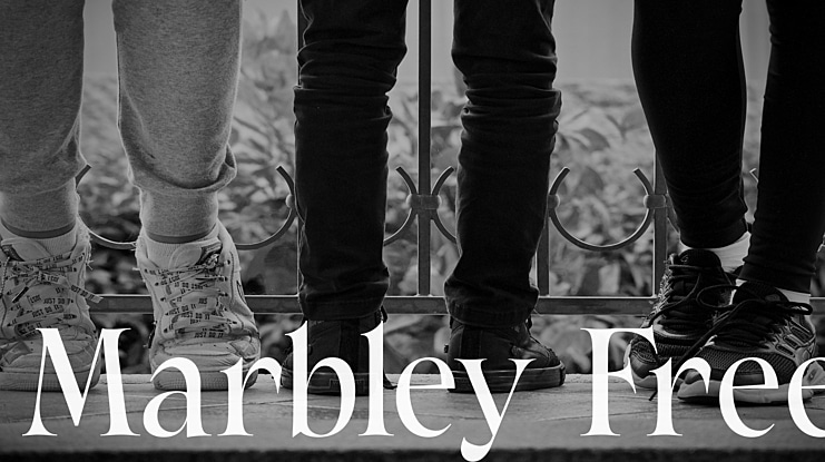 Marbley Free Font