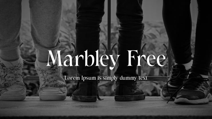 Marbley Free Font