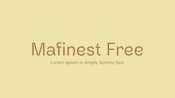 Mafinest Free Font Family