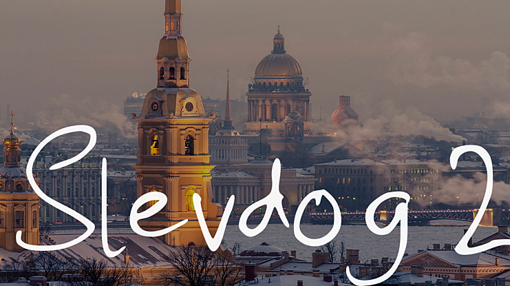 Slevdog 2 Font