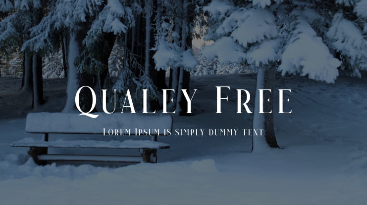 Qualey Free Font Family