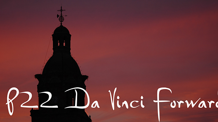 P22 Da Vinci Forward Font