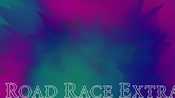 Road Race Extra Font