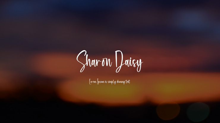 Sharon Daisy Font