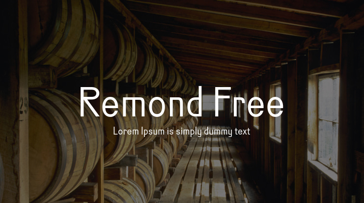 Remond Free Font