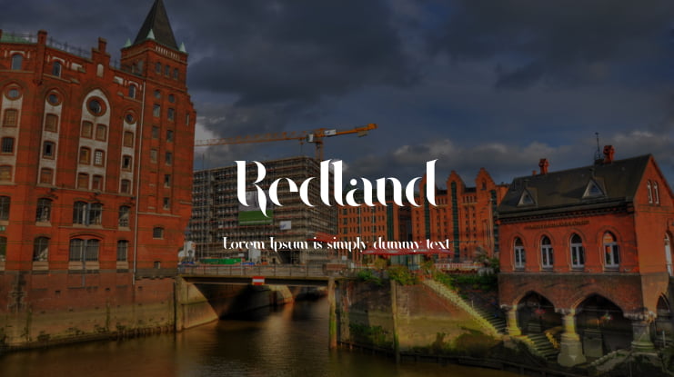 Redland Font