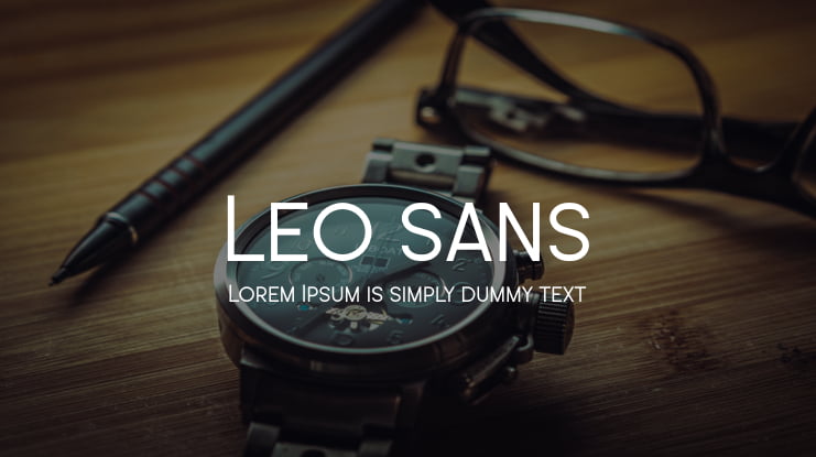 Leo Sans Font