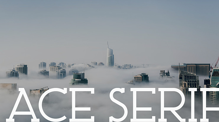 Ace Serif Font