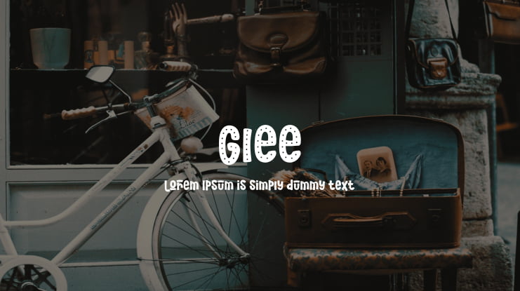 Glee Font