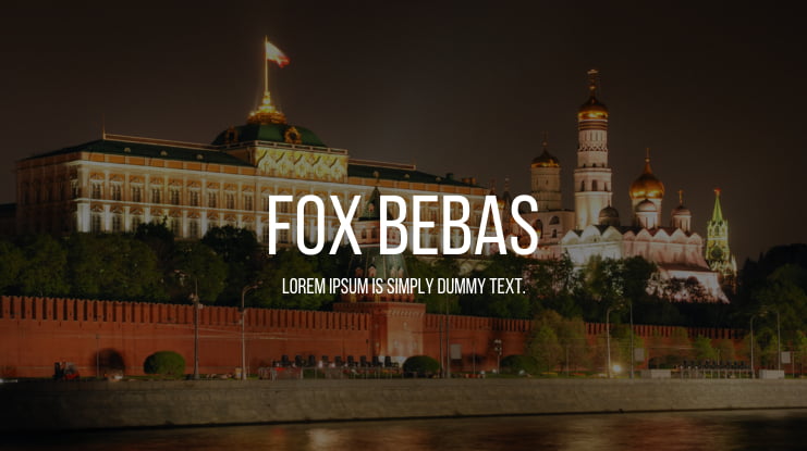 Fox Bebas Font
