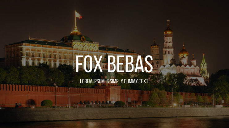 Fox Bebas Font