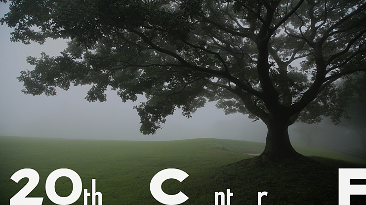 20th Century Fox Font