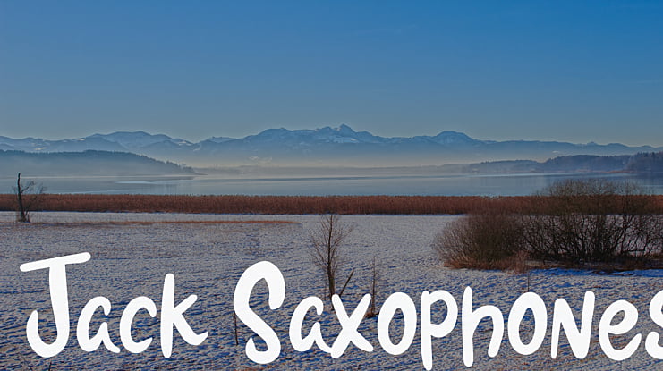 Jack Saxophones Font